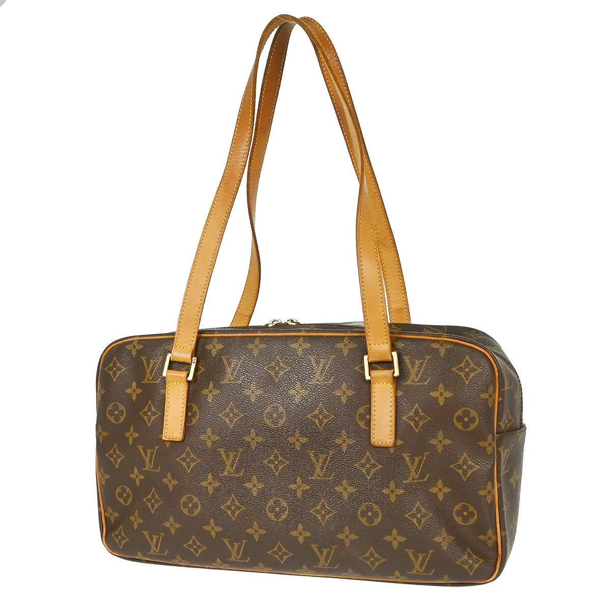Louis Vuitton Louis Vuitton Cite Handbag Monogram Canvas Brown Canvas Shoulder Bag Bag (Pre-Loved)