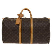 Louis Vuitton Louis Vuitton Keepall Bag Monogram Canvas Brown Canvas Travel Bag Bag (Pre-Loved)