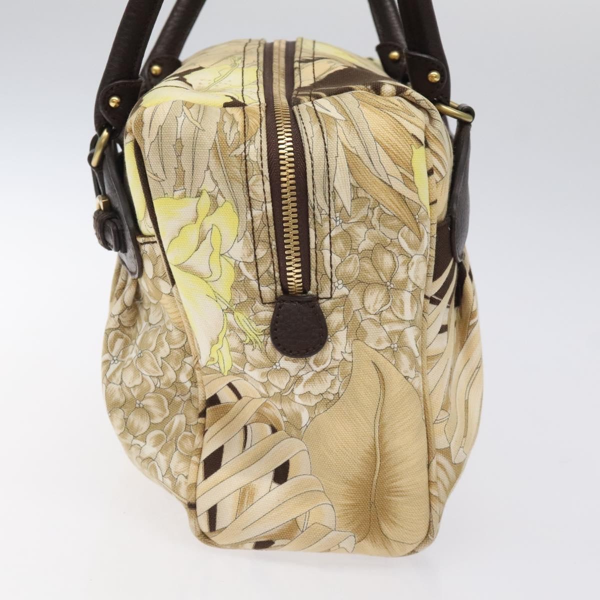 Salvatore Ferragamo Gancini Shoulder Bag Canvas Multicolour Canvas Shoulder Bag Bag (Authentic Pre-Loved)
