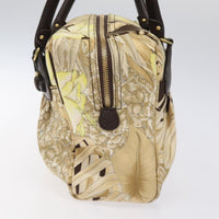 Salvatore Ferragamo Gancini Shoulder Bag Canvas Multicolour Canvas Shoulder Bag Bag (Authentic Pre-Loved)