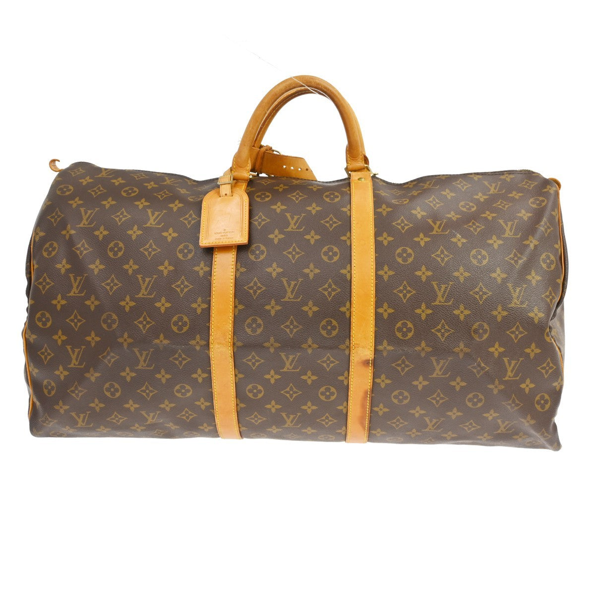 Louis Vuitton Louis Vuitton Keepall Bag Monogram Canvas Brown Canvas Travel Bag Bag (Pre-Loved)