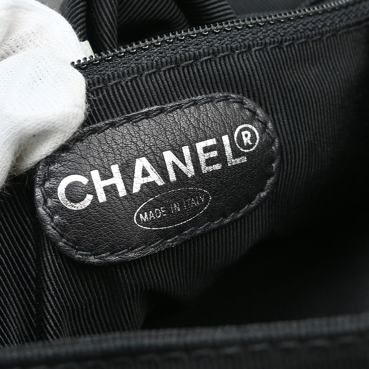 Chanel Vintage Flap Backpack Leather Black Leather Backpack Bag (Pre-Loved)