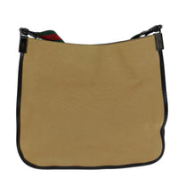Gucci Vintage Shoulder Bag Canvas Beige Canvas Shoulder Bag Bag (Authentic Pre-Loved)
