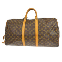 Louis Vuitton Louis Vuitton Keepall Bandouliere Bag Monogram Canvas Brown Canvas Travel Bag Bag (Authentic Pre-Loved)