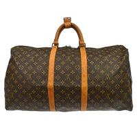 Louis Vuitton Louis Vuitton Keepall Bandouliere Bag Monogram Canvas Brown Canvas Travel Bag Bag (Authentic Pre-Loved)