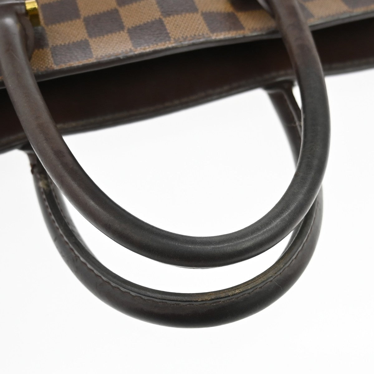 Louis Vuitton Venice Sac Plat Bag Damier Brown Canvas Tote Bag Bag (Pre-Loved)