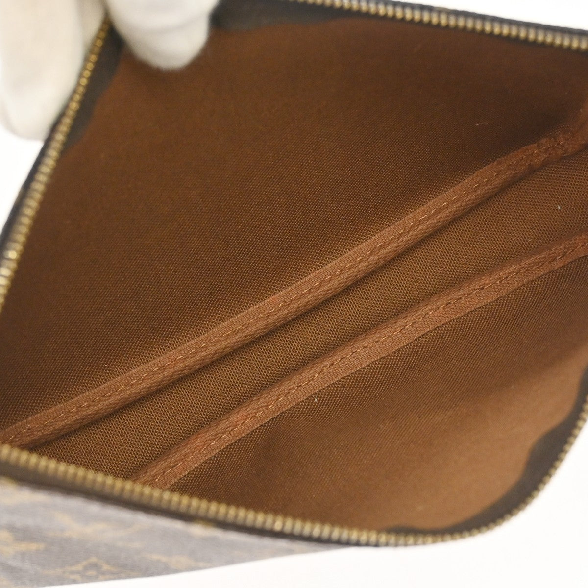 Louis Vuitton Louis Vuitton Pochette Accessoires Nm Monogram Canvas Brown Canvas Clutche & Pouche Bag (Pre-Loved)