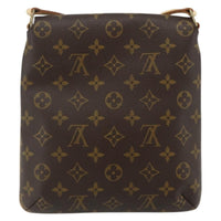 Louis Vuitton Musette Salsa Handbag Monogram Canvas Brown Canvas Shoulder Bag Bag (Authentic Pre-Loved)