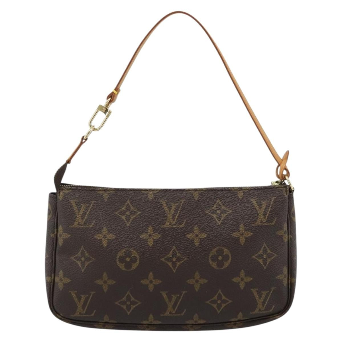 Louis Vuitton Pochette Accessoires Nm Monogram Canvas Brown Canvas Clutche & Pouche Bag (Pre-Loved)