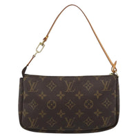 Louis Vuitton Pochette Accessoires Nm Monogram Canvas Brown Canvas Clutche & Pouche Bag (Pre-Loved)