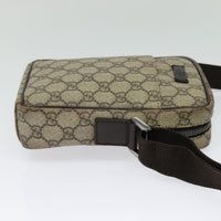 Gucci Gg Supreme Shoulder Bag Canvas Beige Canvas Shoulder Bag Bag (Authentic Pre-Loved)
