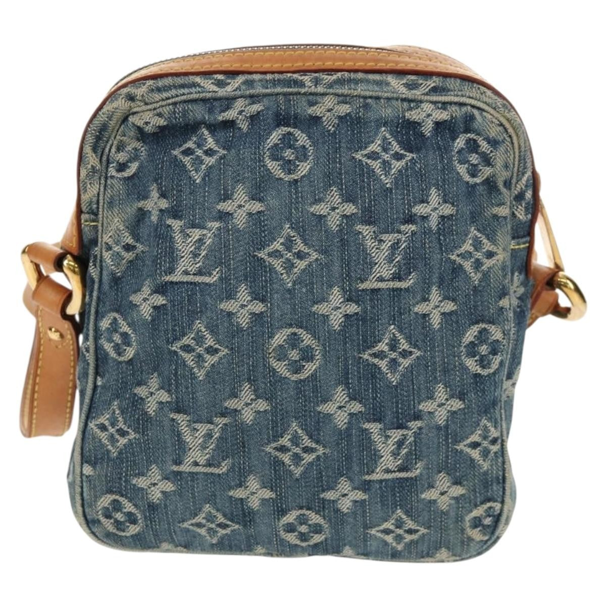 Louis Vuitton Camera Bag Monogram Denim Blue Denim_Jeans Shoulder Bag Bag (Pre-Loved)