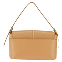 Burberry Shoulder Bag Leather Beige Leather Shoulder Bag Bag (Authentic Pre-Loved)