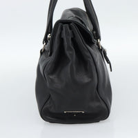 Prada Prada Convertible Shopping Tote Saffiano Leather Saffiano Leather Black Leather Tote Bag Bag (Authentic Pre-Loved)