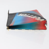 Louis Vuitton Toiletry Pouch Limited Edition Race Print Canvas Multicolour Canvas Clutche & Pouche Bag (Pre-Loved)