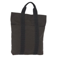 Hermes Fourre-Tout Herline Fourre-Tout Herline Gray Canvas Tote Bag Bag (Pre-Loved)