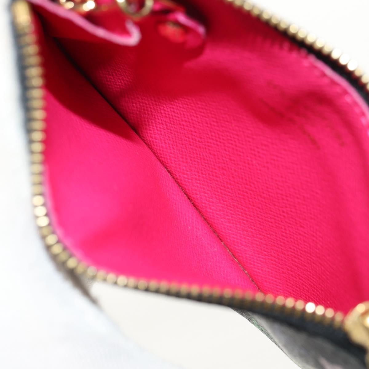 Louis Vuitton Pochette Clés Nm Monogram Multicolor Canvas Black Canvas Wallets Accessory (Authentic Pre-Loved)
