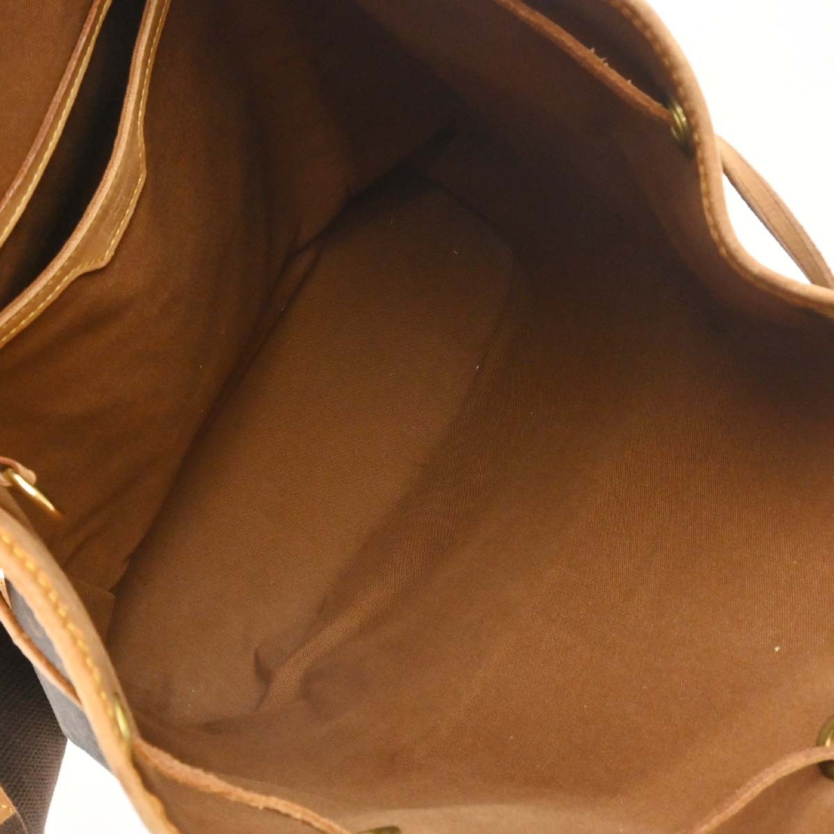 Louis Vuitton Vintage Montsouris Backpack Monogram Canvas Brown Canvas Backpack Bag (Authentic Pre-Loved)