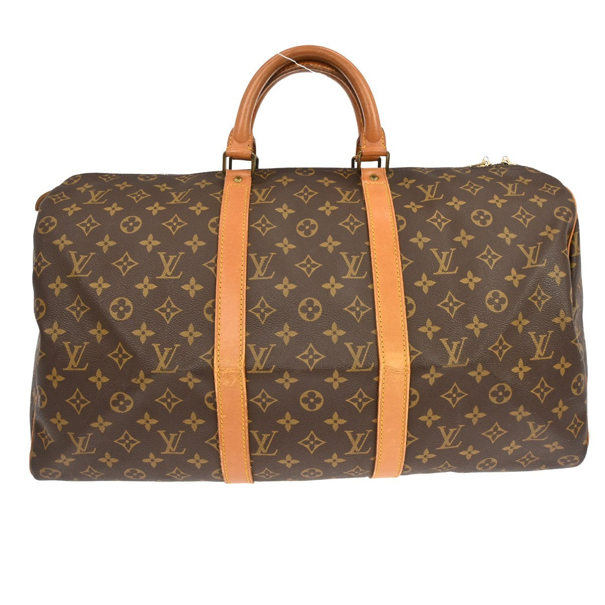 Louis Vuitton Louis Vuitton Keepall Bag Monogram Canvas Brown Canvas Travel Bag Bag (Pre-Loved)