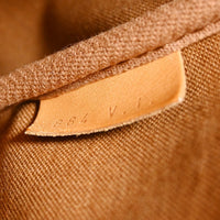 Louis Vuitton Saumur Handbag Monogram Canvas Brown Canvas Shoulder Bag Bag (Authentic Pre-Loved)