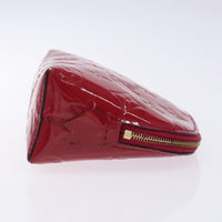 Louis Vuitton Cosmetic Pouch Monogram Vernis Pink Patent_Leather Clutche & Pouche Bag (Authentic Pre-Loved)