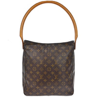 Louis Vuitton Louis Vuitton Monogram Looping Handbag Monogram Canvas Brown Canvas Shoulder Bag Bag (Authentic Pre-Loved)