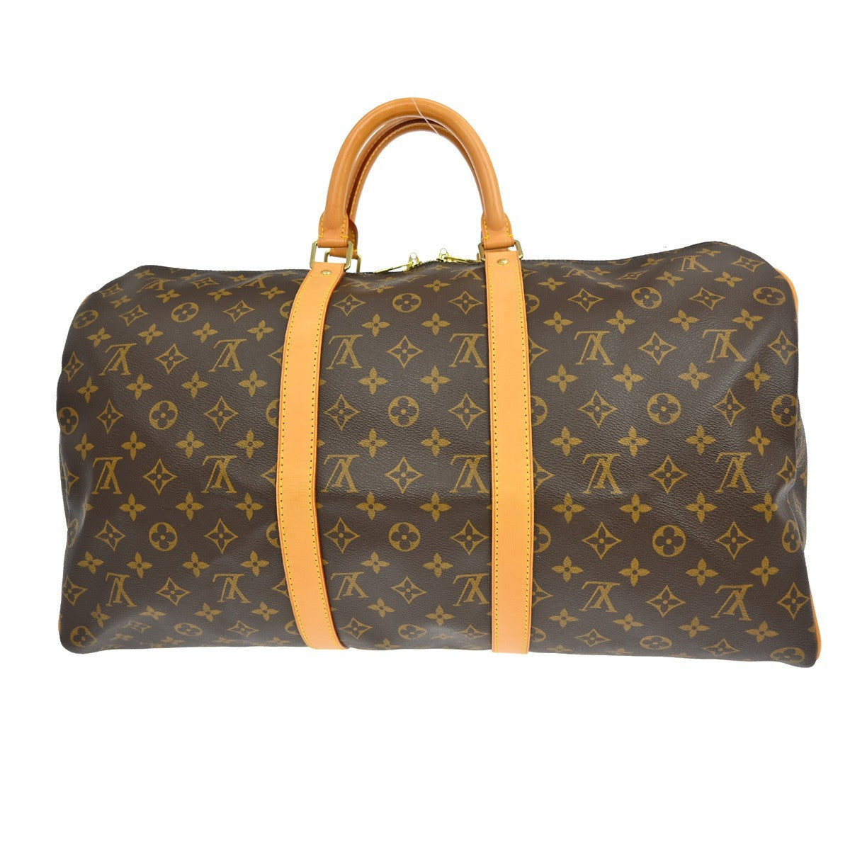 Louis Vuitton Louis Vuitton Keepall Bag Monogram Canvas Brown Canvas Travel Bag Bag (Pre-Loved)