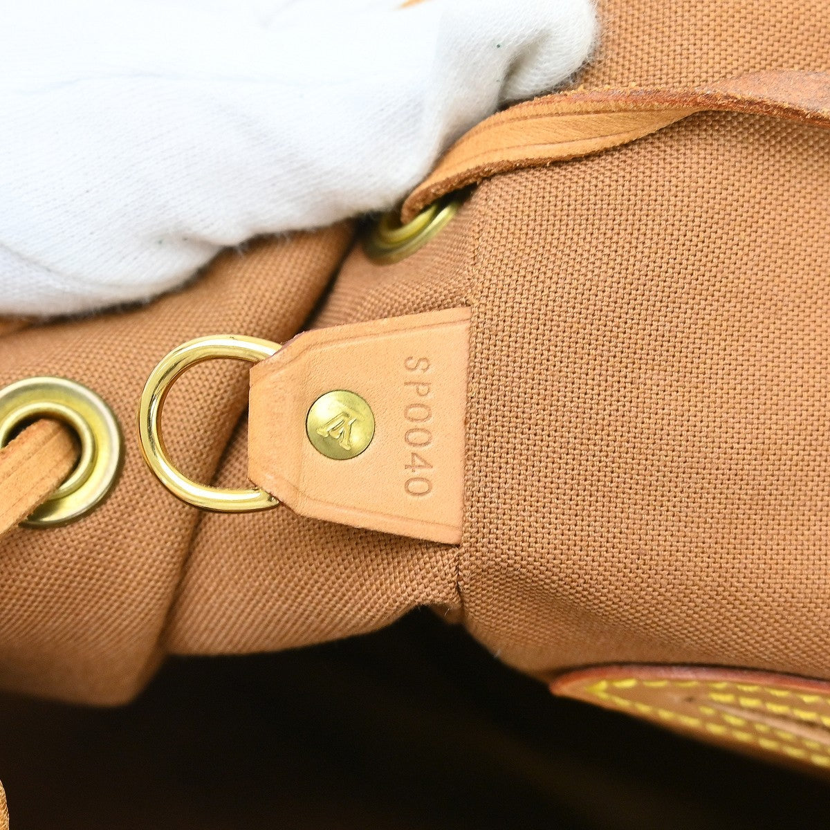 Louis Vuitton Vintage Montsouris Backpack Monogram Canvas Brown Canvas Backpack Bag (Authentic Pre-Loved)
