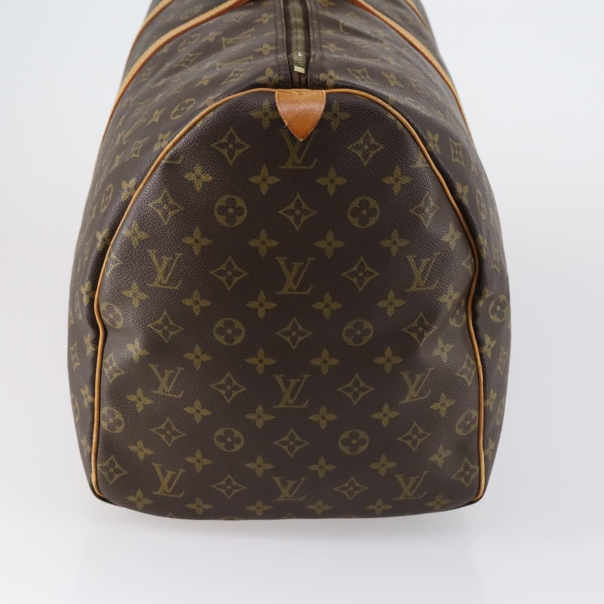 Louis Vuitton Keepall Bag Monogram Canvas Brown Canvas Travel Bag Bag (Pre-Loved)