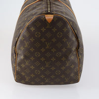 Louis Vuitton Keepall Bag Monogram Canvas Brown Canvas Travel Bag Bag (Pre-Loved)