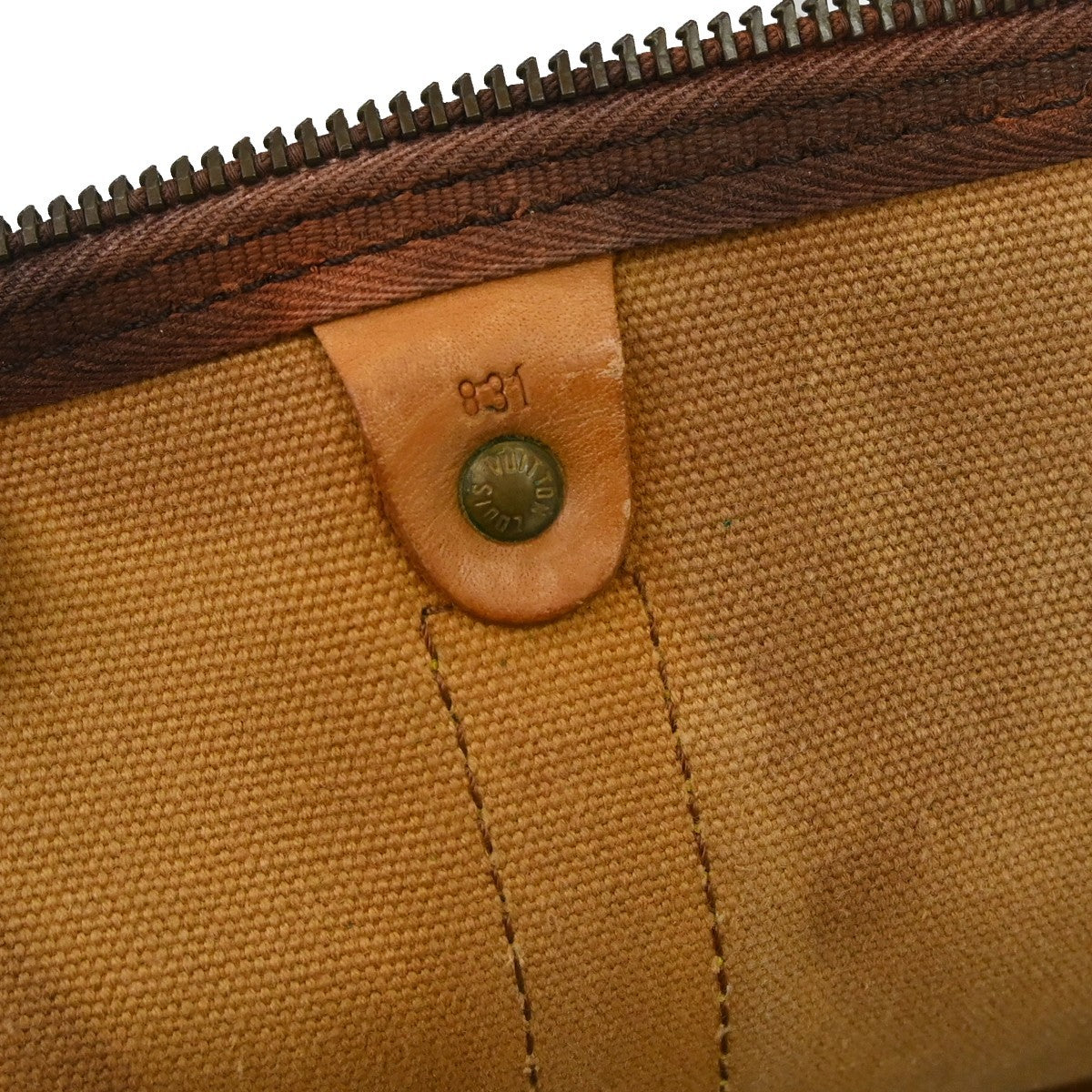 Louis Vuitton Louis Vuitton Keepall Bag Monogram Canvas Brown Canvas Travel Bag Bag (Authentic Pre-Loved)