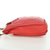 Hermes Evelyne Bag Gen Iii Clemence Pink Leather Shoulder Bag Bag (Pre-Loved)