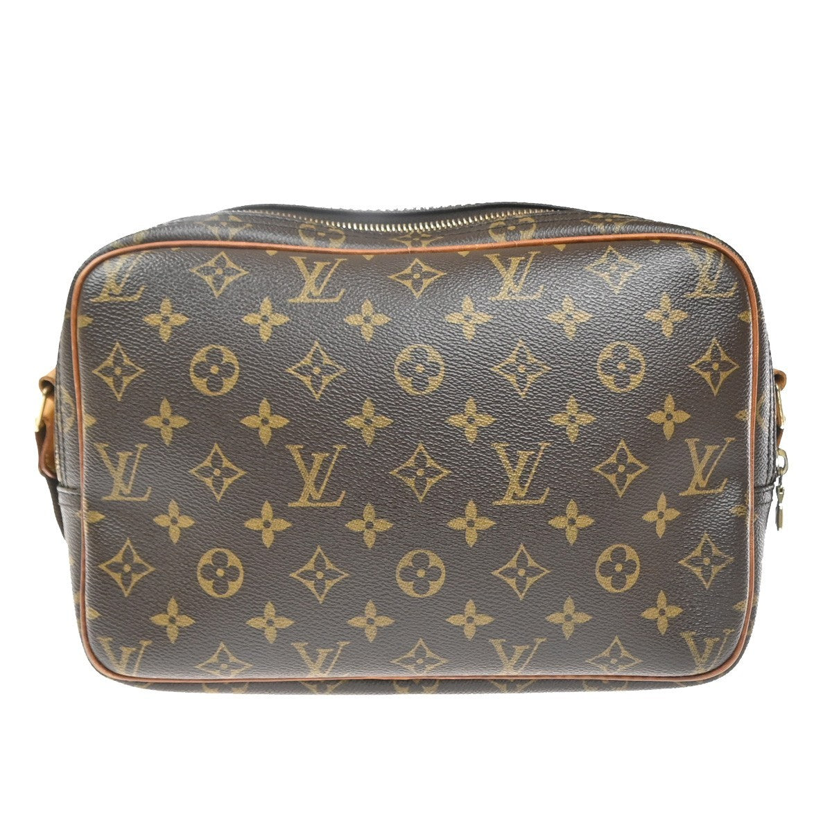 Louis Vuitton Reporter Bag Monogram Canvas Brown Canvas Shoulder Bag Bag (Authentic Pre-Loved)