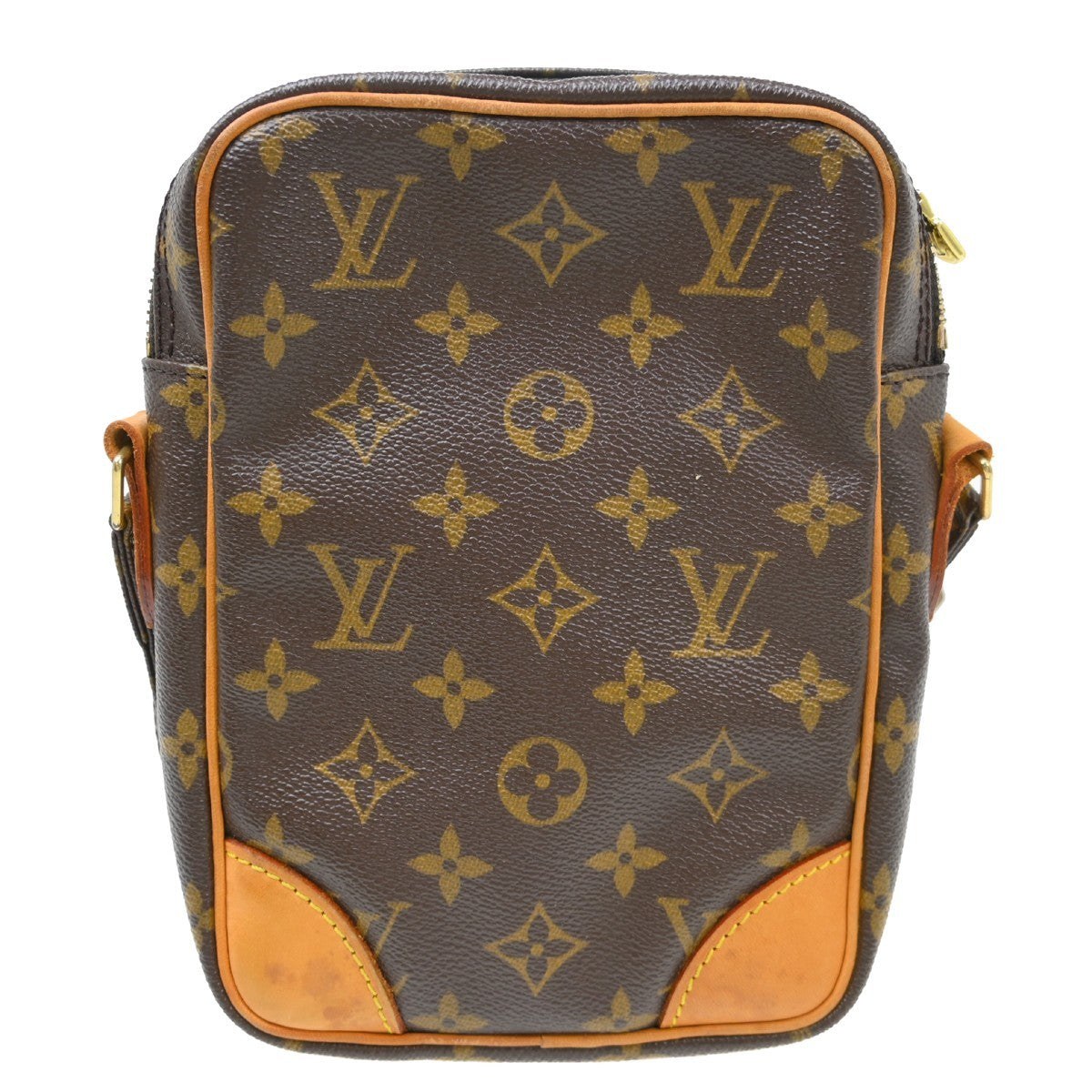 Louis Vuitton Louis Vuitton Danube Handbag Monogram Canvas Brown Canvas Shoulder Bag Bag (Pre-Loved)
