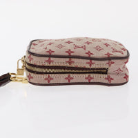 Louis Vuitton Camera Bag Mini Lin Red Canvas Clutche & Pouche Bag (Pre-Loved)