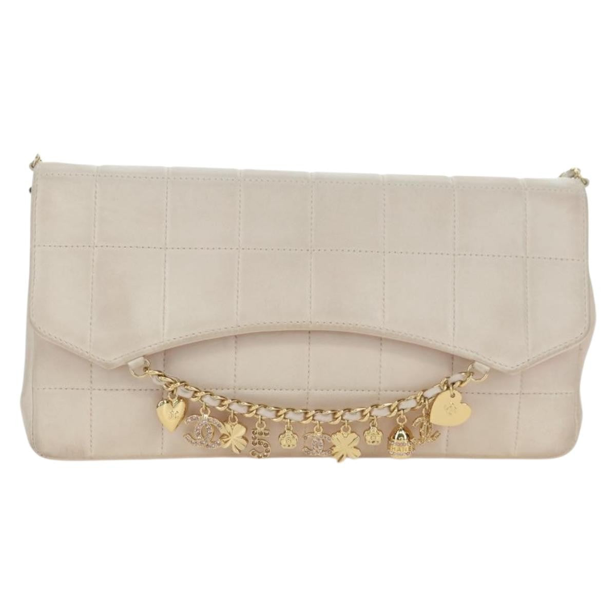 Chanel Chocolate Bar Accordion Reissue Flap Bag Quilted Lambskin Pink_Gold Leather Handbag (Authentic Pre-Loved)