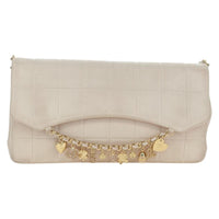 Chanel Chocolate Bar Accordion Reissue Flap Bag Quilted Lambskin Pink_Gold Leather Handbag (Authentic Pre-Loved)
