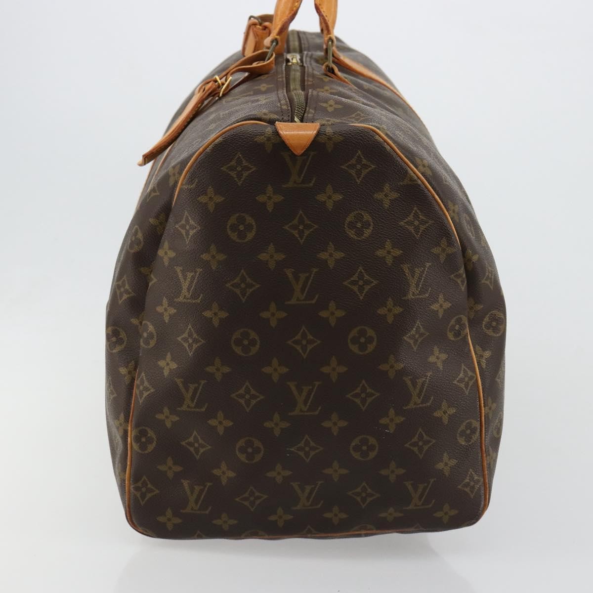 Louis Vuitton Louis Vuitton Keepall Bag Monogram Canvas Brown Canvas Travel Bag Bag (Authentic Pre-Loved)