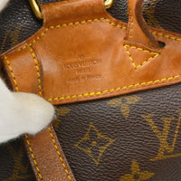 Louis Vuitton Vintage Montsouris Backpack Monogram Canvas Brown Canvas Backpack Bag (Authentic Pre-Loved)
