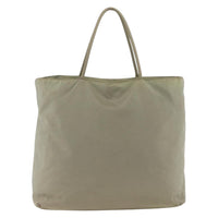 Prada Vintage Tote Tessuto Beige Nylon Tote Bag Bag (Pre-Loved)