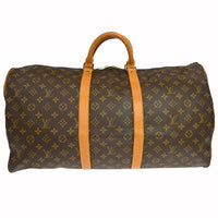 Louis Vuitton Louis Vuitton Keepall Bag Monogram Canvas Brown Canvas Travel Bag Bag (Pre-Loved)