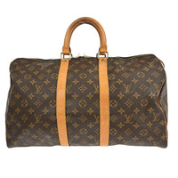 Louis Vuitton Louis Vuitton Keepall Bag Monogram Canvas Brown Canvas Travel Bag Bag (Pre-Loved)