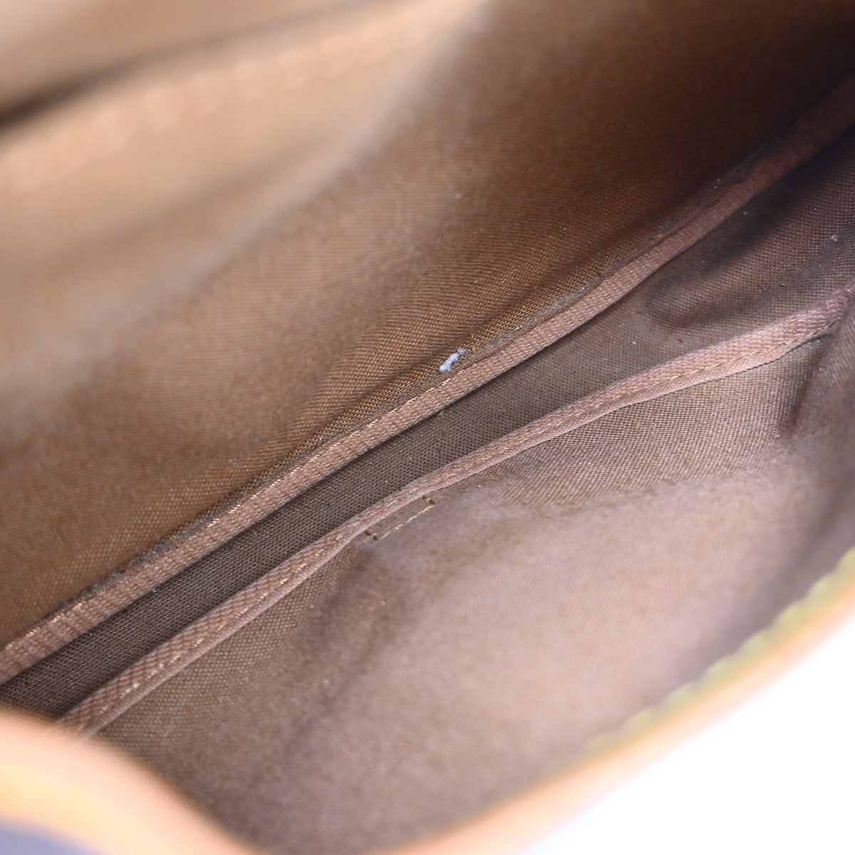 Louis Vuitton Louis Vuitton Saumur Handbag Monogram Canvas Brown Canvas Shoulder Bag Bag (Authentic Pre-Loved)