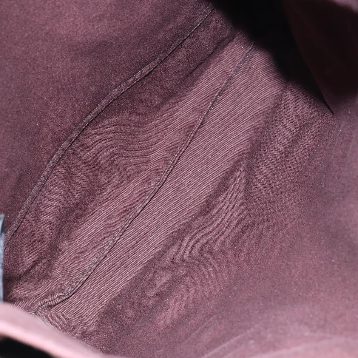 Hermes Fourre-Tout Herline Fourre-Tout Herline Burgundy Canvas Tote Bag Bag (Authentic Pre-Loved)