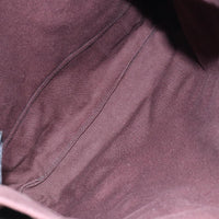 Hermes Fourre-Tout Herline Fourre-Tout Herline Burgundy Canvas Tote Bag Bag (Authentic Pre-Loved)
