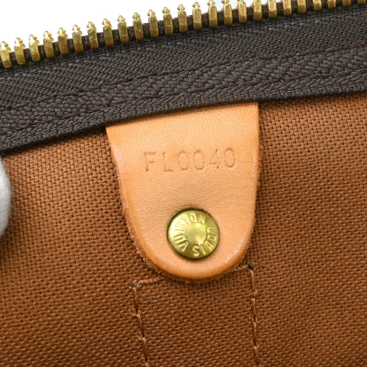 Louis Vuitton Keepall Bag Monogram Canvas Brown Canvas Travel Bag Bag (Authentic Pre-Loved)