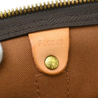 Louis Vuitton Keepall Bag Monogram Canvas Brown Canvas Travel Bag Bag (Authentic Pre-Loved)