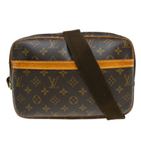 Louis Vuitton Louis Vuitton Reporter Bag Monogram Canvas Brown Canvas Shoulder Bag Bag (Pre-Loved)