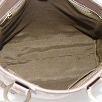 Salvatore Ferragamo Gancini Tote Gancini Canvas Beige Canvas Tote Bag Bag (Authentic Pre-Loved)