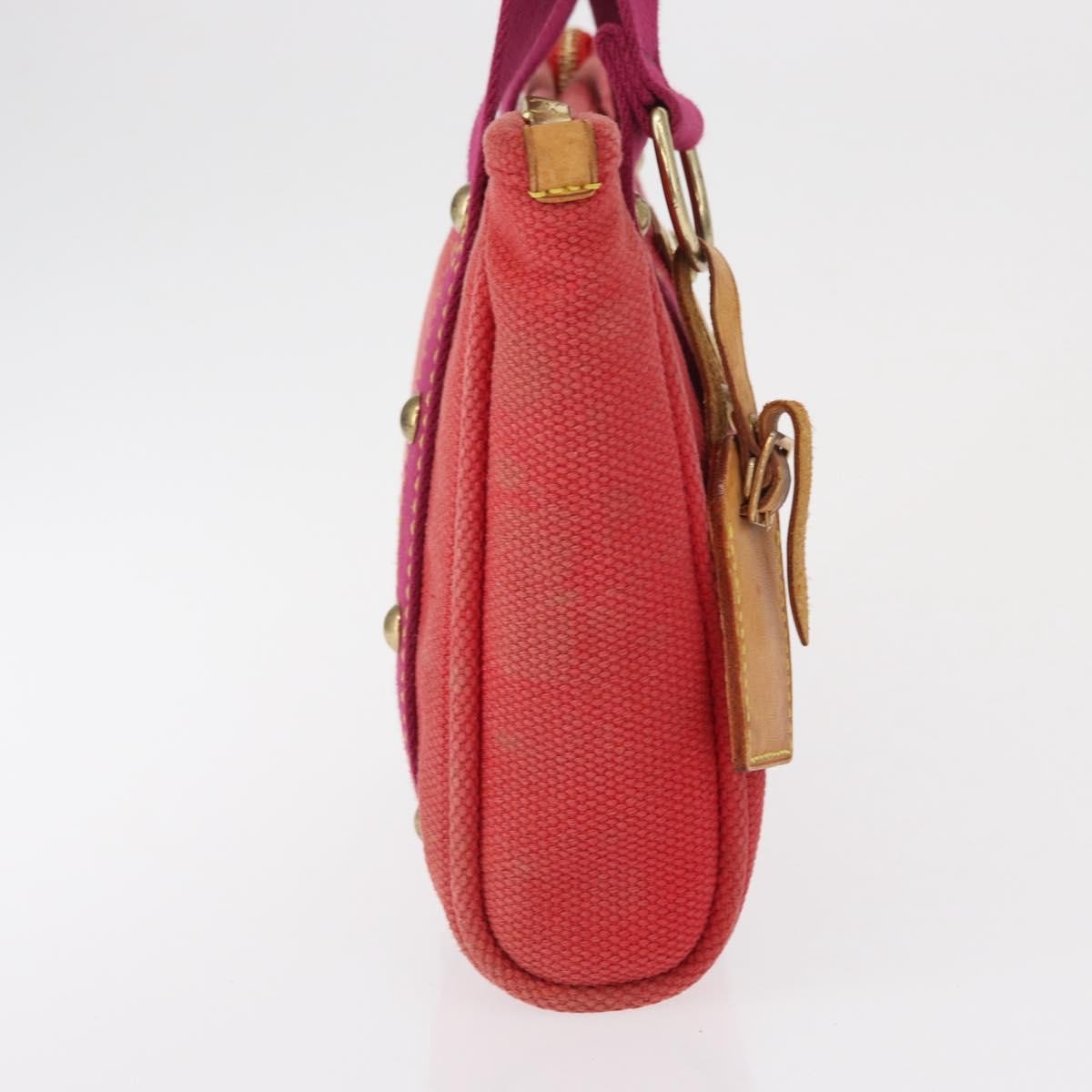 Louis Vuitton Antigua Tote Canvas Red Canvas Tote Bag Bag (Authentic Pre-Loved)